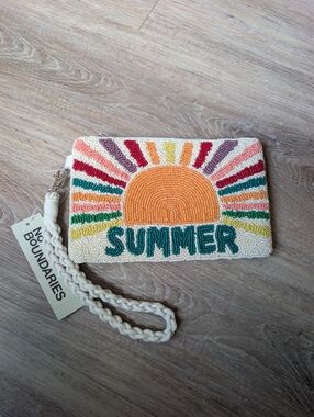 NWT Boho Beaded Wristlet Summer Sunshine by No Boundaries TikTok Viral